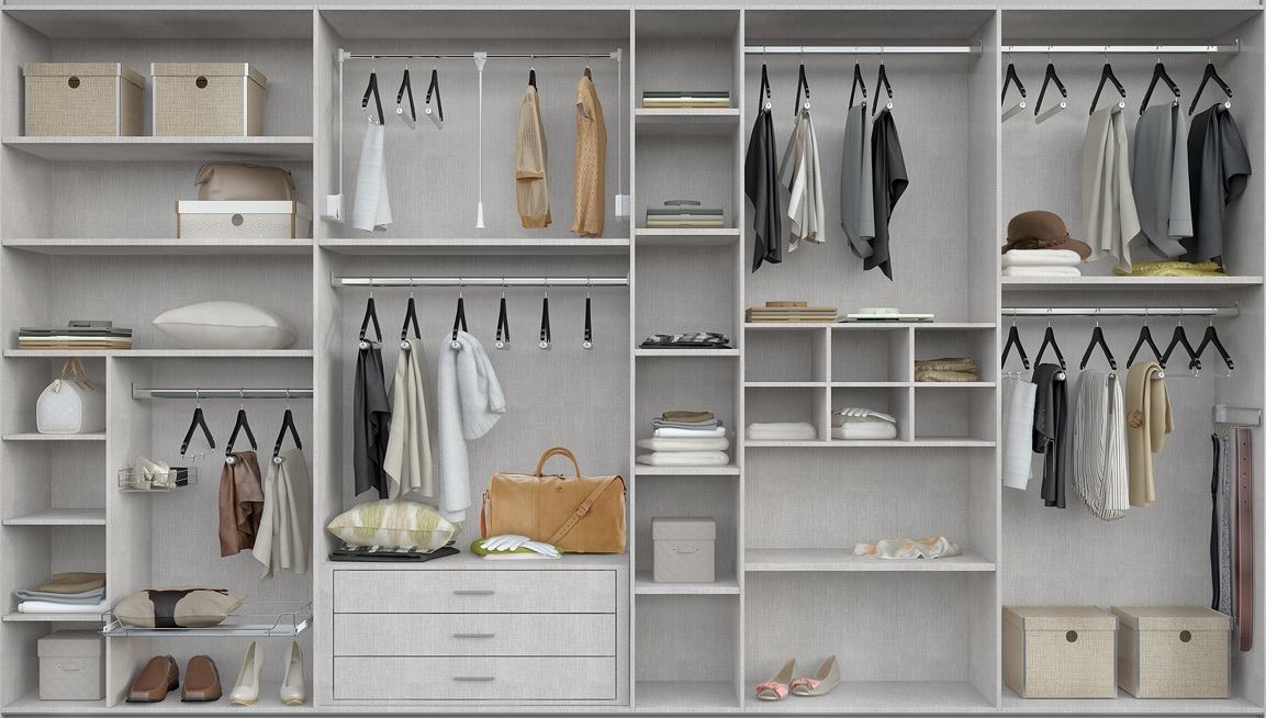 Wardrobe interiors