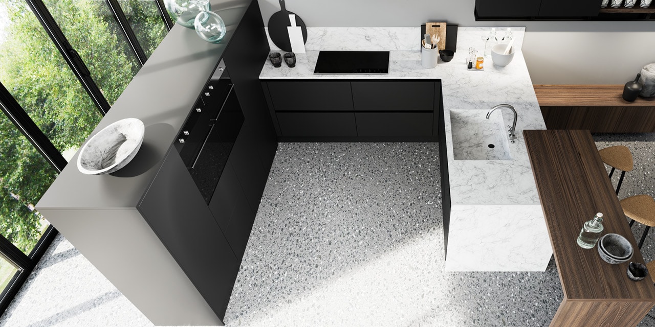 centro kitchen κουζινα, black forest νεροχύτης μαύρη πάγκος