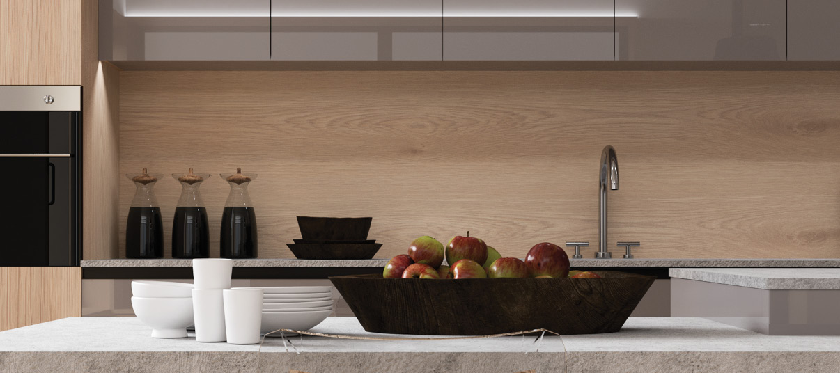 centro kitchen κουζίνα, ekmek, κλασικό μοντέλο, τραπέζι, ανοιχτό ξύλο, γκρι ντουλάπια, γρανίτης