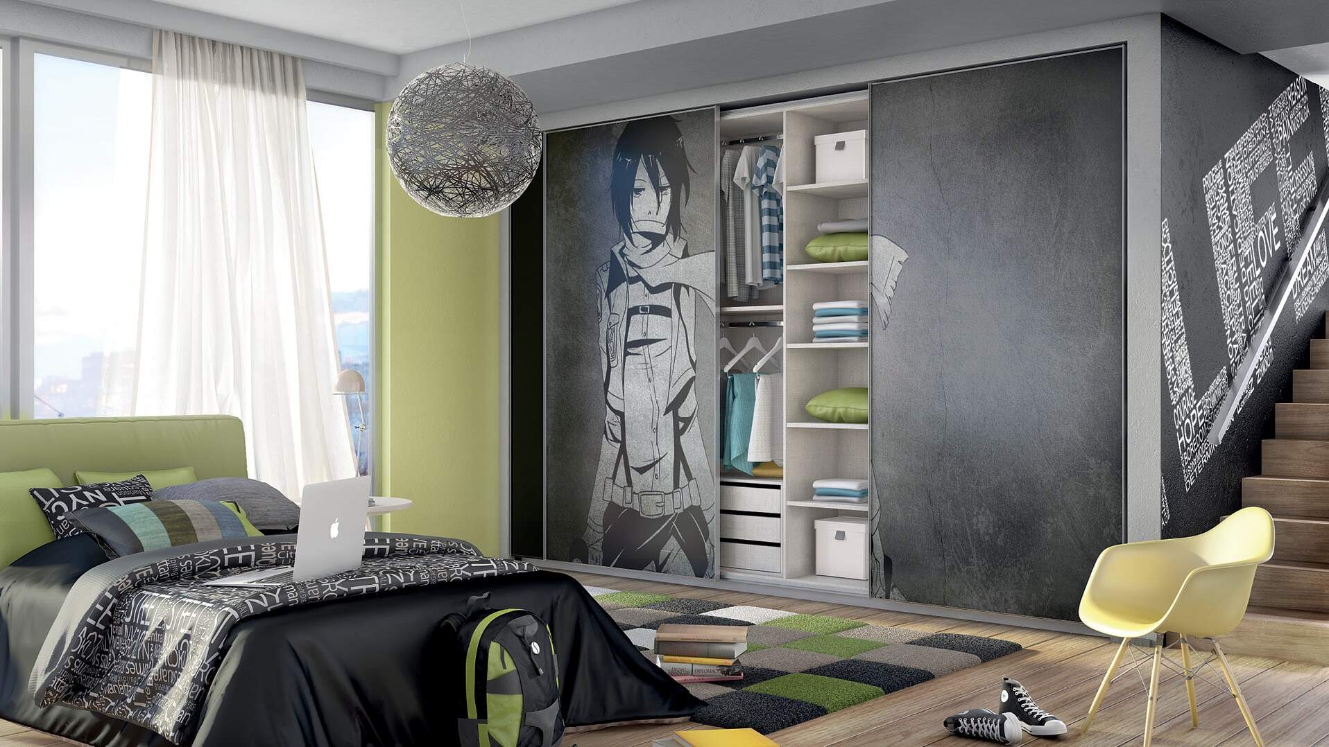 centro kitchen, ντουλάπα, συρόμενη ντουλάπα υπνοδωματίου, εκτύπωση, frame