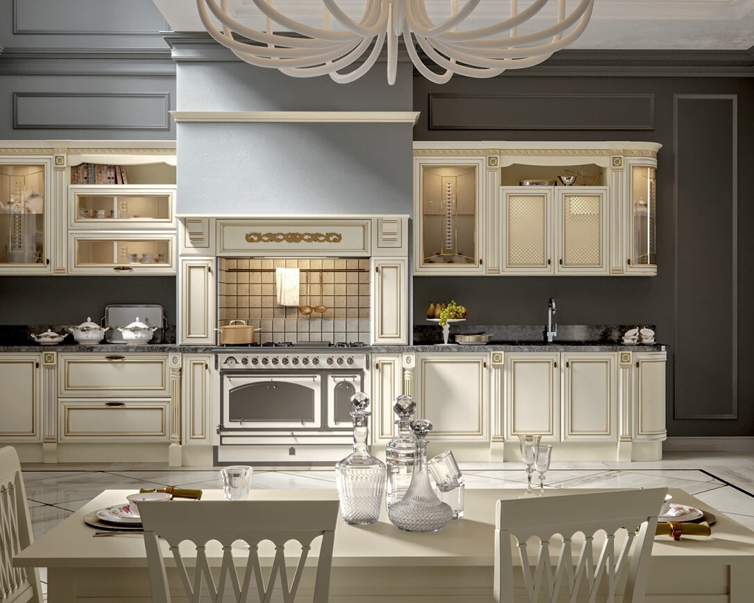 centro kitchen κουζίνα frame κλασσική custard