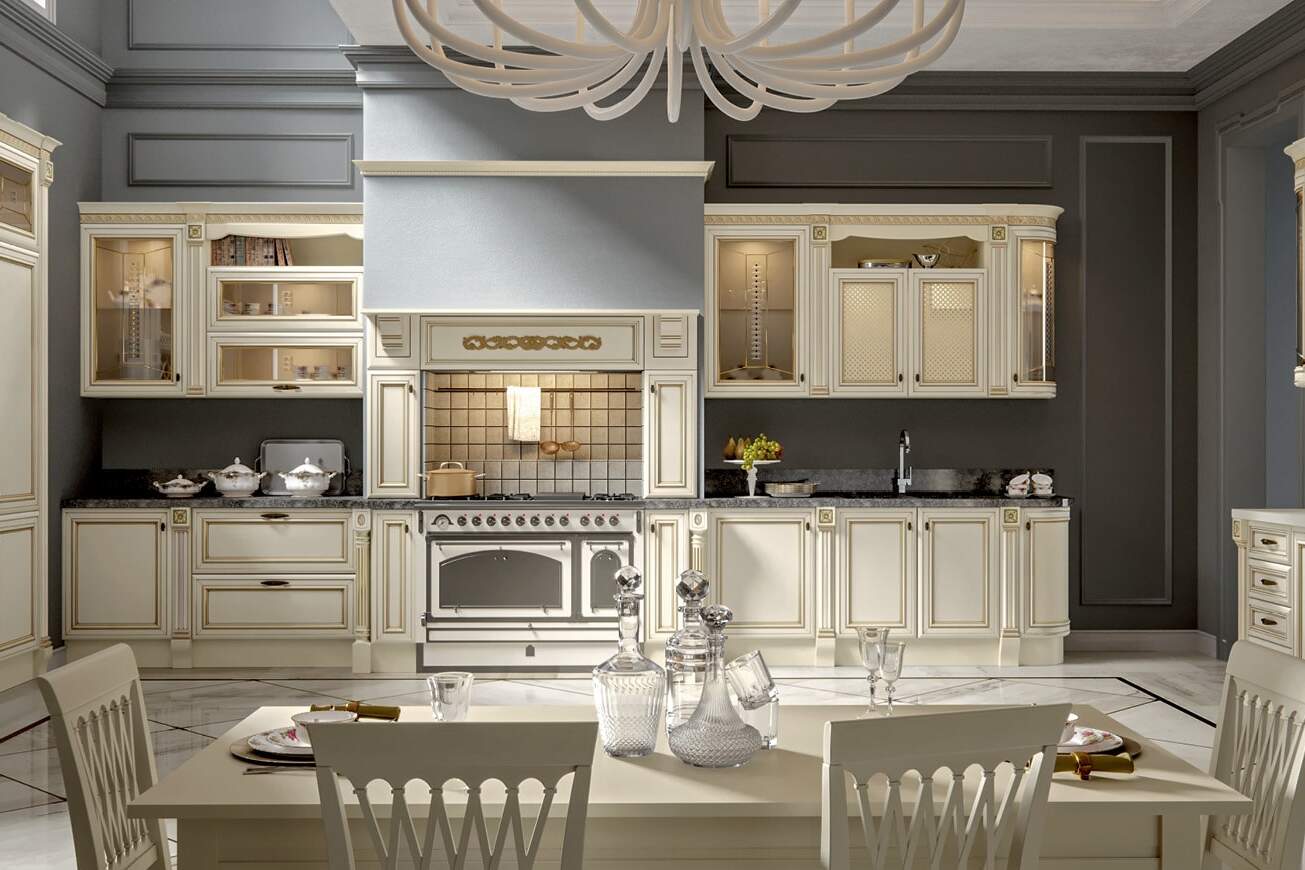 centro kitchen κουζίνα frame κλασσική custard