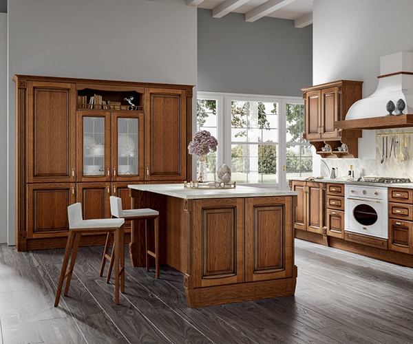centro kitchen κουζίνα frame κλασσική Walnut Cake