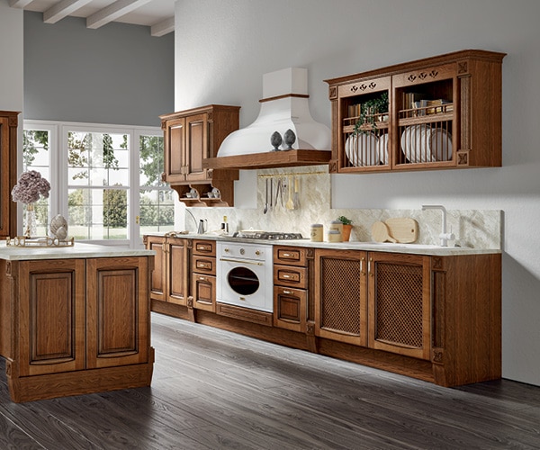 centro kitchen κουζίνα frame κλασσική Walnut Cake